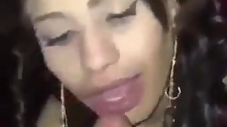 fadwa iraqi girl giving good blowjob